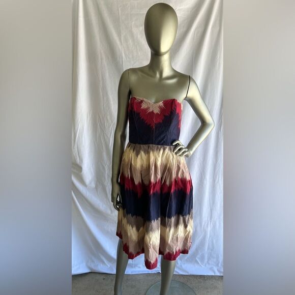 COREY LYNN CALTER Anthropologie strapless jewel-tone dress, size 4 - Picture 1 of 10